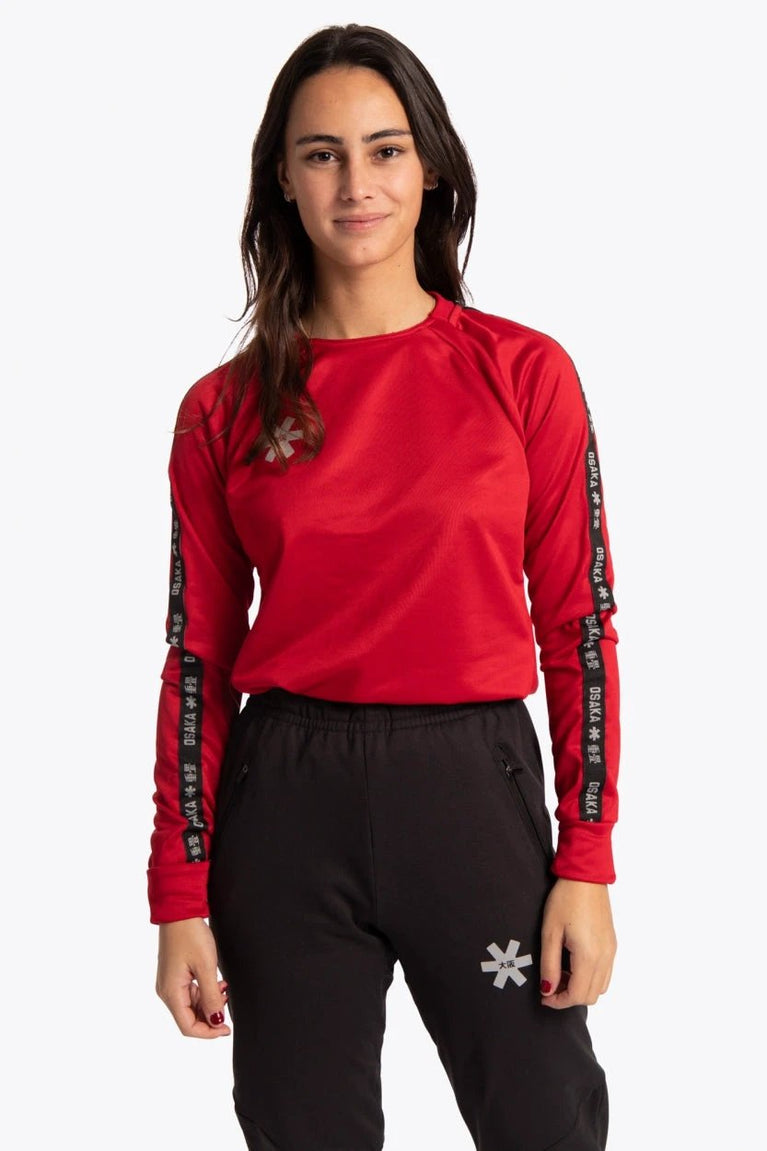 Osaka Osaka Women Training Sweater | Red - Activewear Training