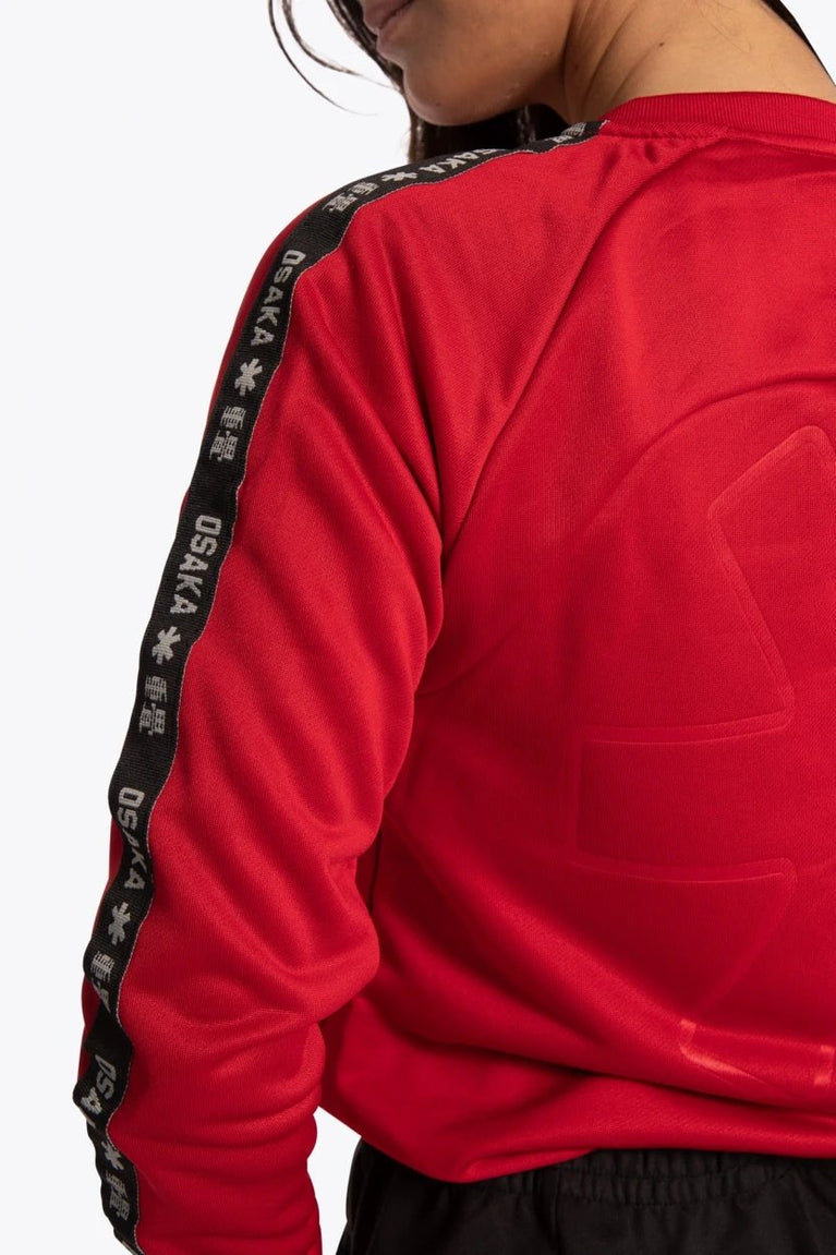 Osaka Osaka Women Training Sweater | Red - Activewear Training