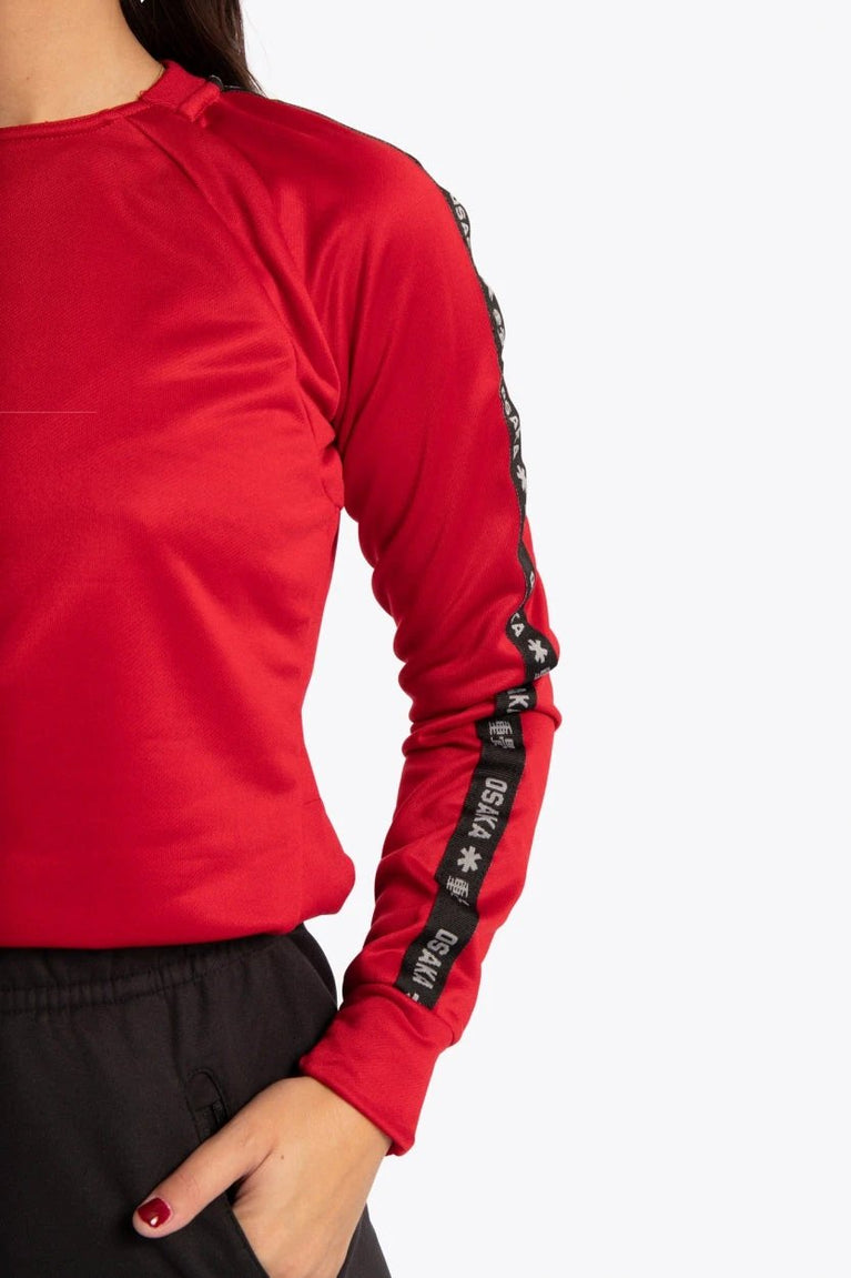 Osaka Osaka Women Training Sweater | Red - Activewear Training