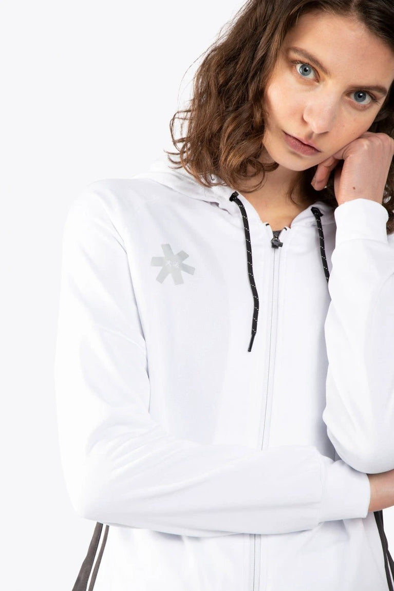 Osaka Osaka Women Training Zip Hoodie | White - Activewear Training