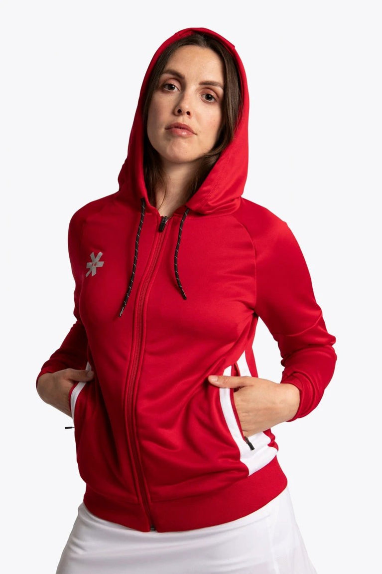 Osaka Osaka Women Training Zip Hoodie | Red - Activewear Training