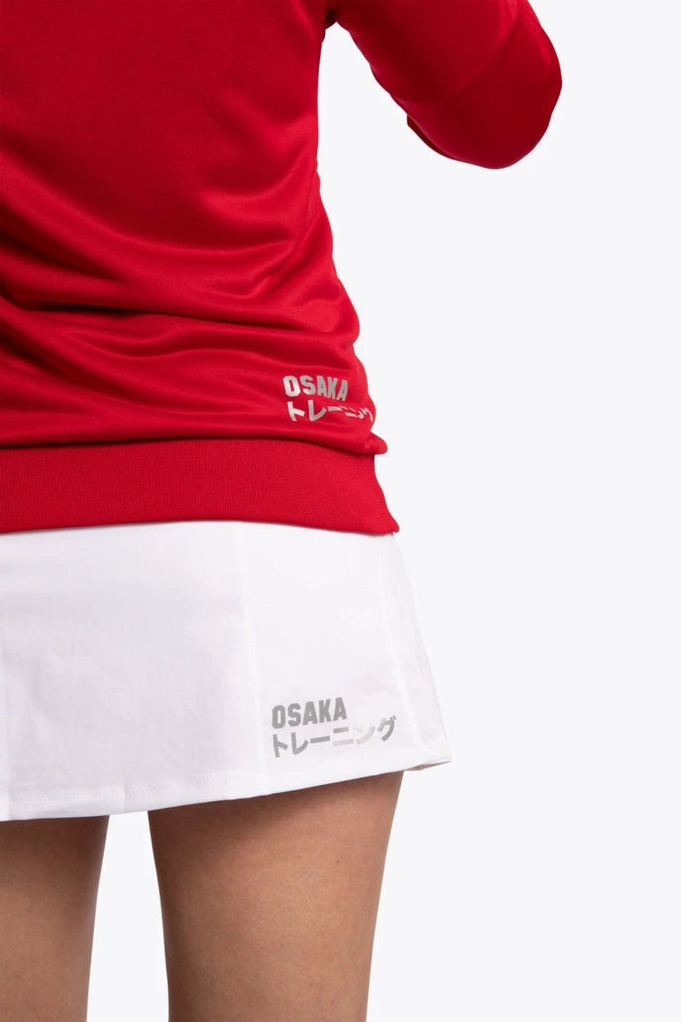 Osaka Osaka Women Training Zip Hoodie | Red - Activewear Training