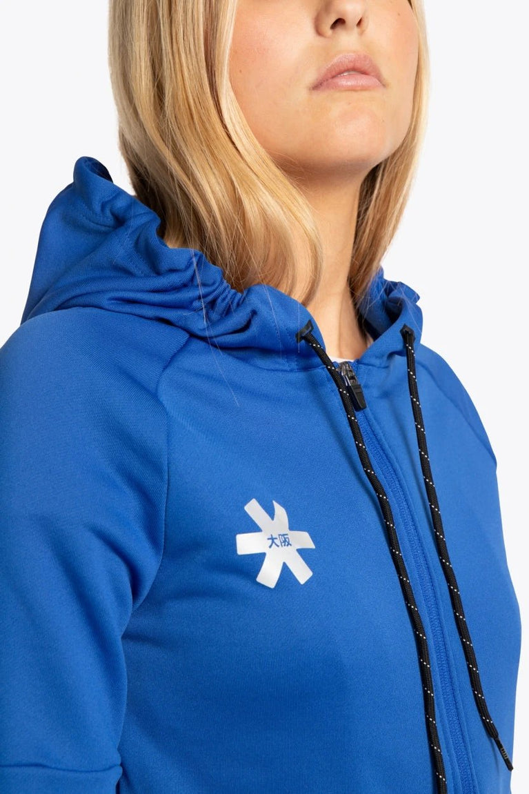 Osaka Osaka Women Training Zip Hoodie | Royal Blue - Activewear Training