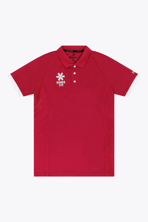 Osaka Men Polo Jersey | Red Osaka Men Polo Jersey | Red