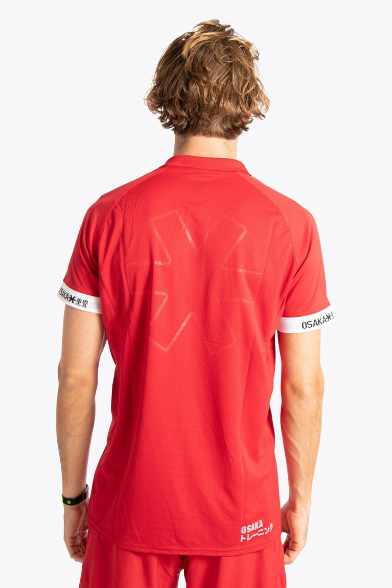 Osaka Osaka Men Polo Jersey | Red - Polos Training