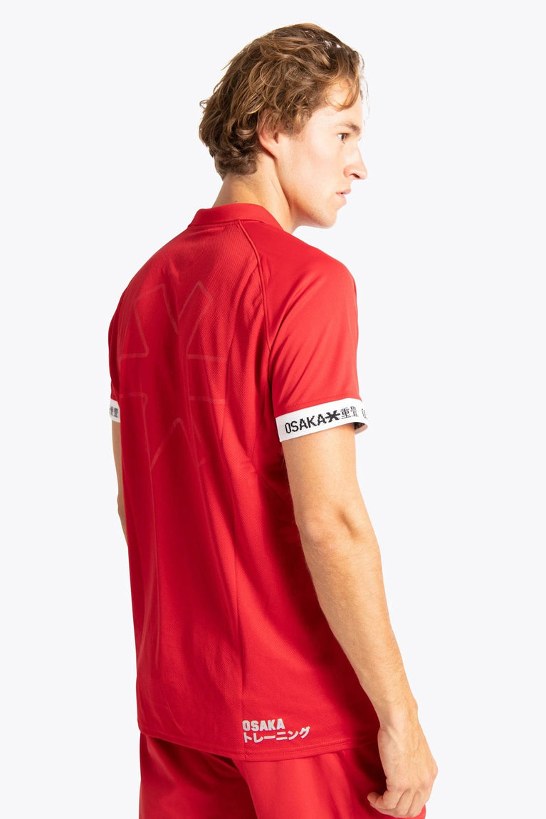 Osaka Osaka Men Polo Jersey | Red - Polos Training