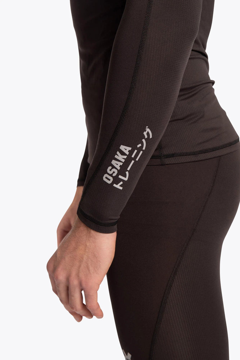 Osaka Osaka Men Baselayer Top | Black - Activewear Training