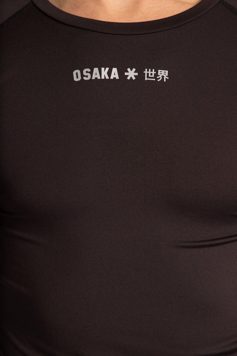 Osaka Osaka Men Baselayer Top | Black - Activewear Training