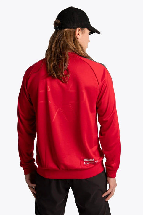 Osaka Men Training Sweater | Red Osaka Osaka Men Training Sweater | Red - Activewear Training
