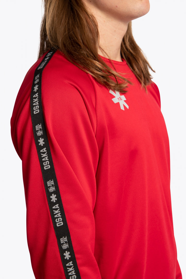 Osaka Osaka Men Training Sweater | Red - Activewear Training