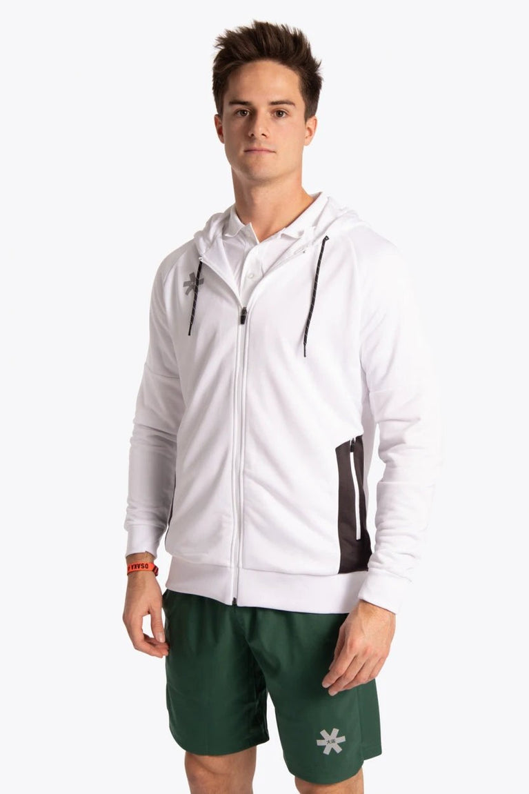 Osaka Osaka Men Training Zip Hoodie | White - Activewear Training