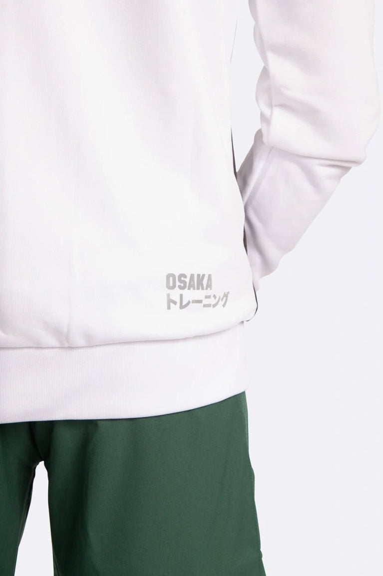Osaka Osaka Men Training Zip Hoodie | White - Activewear Training