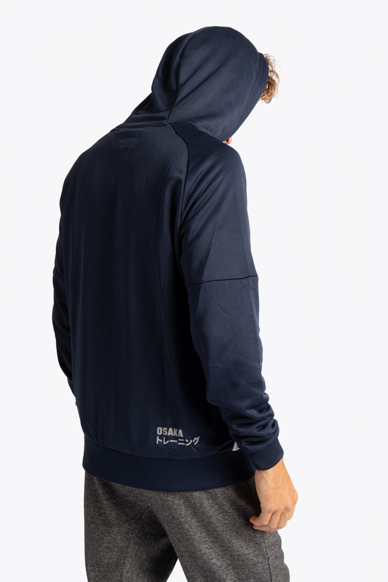 Osaka Osaka Men Training Zip Hoodie | Navy - Activewear Training