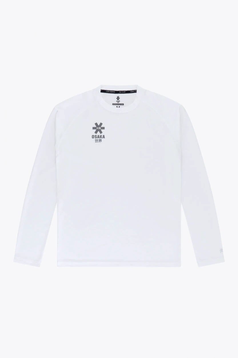 Osaka Men Training Tee Long Sleeve | White | Osaka World