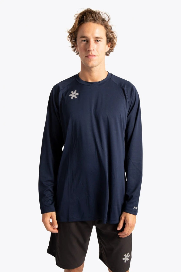 Osaka Osaka Men Training Tee Long Sleeve | Navy - Activewear Training