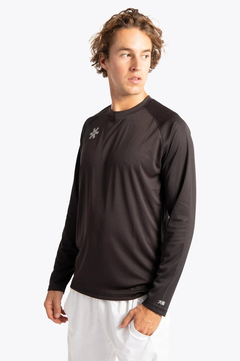 Osaka Osaka Men Training Tee Long Sleeve | Black - Activewear Training
