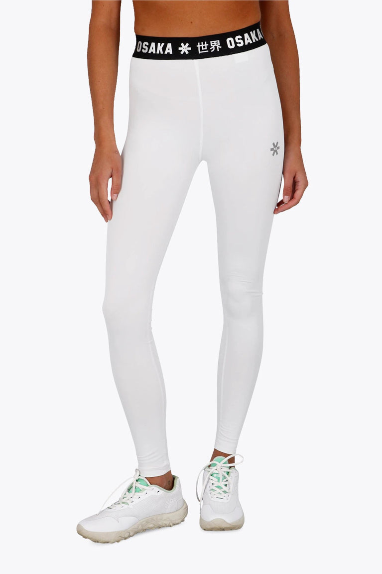 Osaka Osaka Women Baselayer Legging | White - Activewear Training