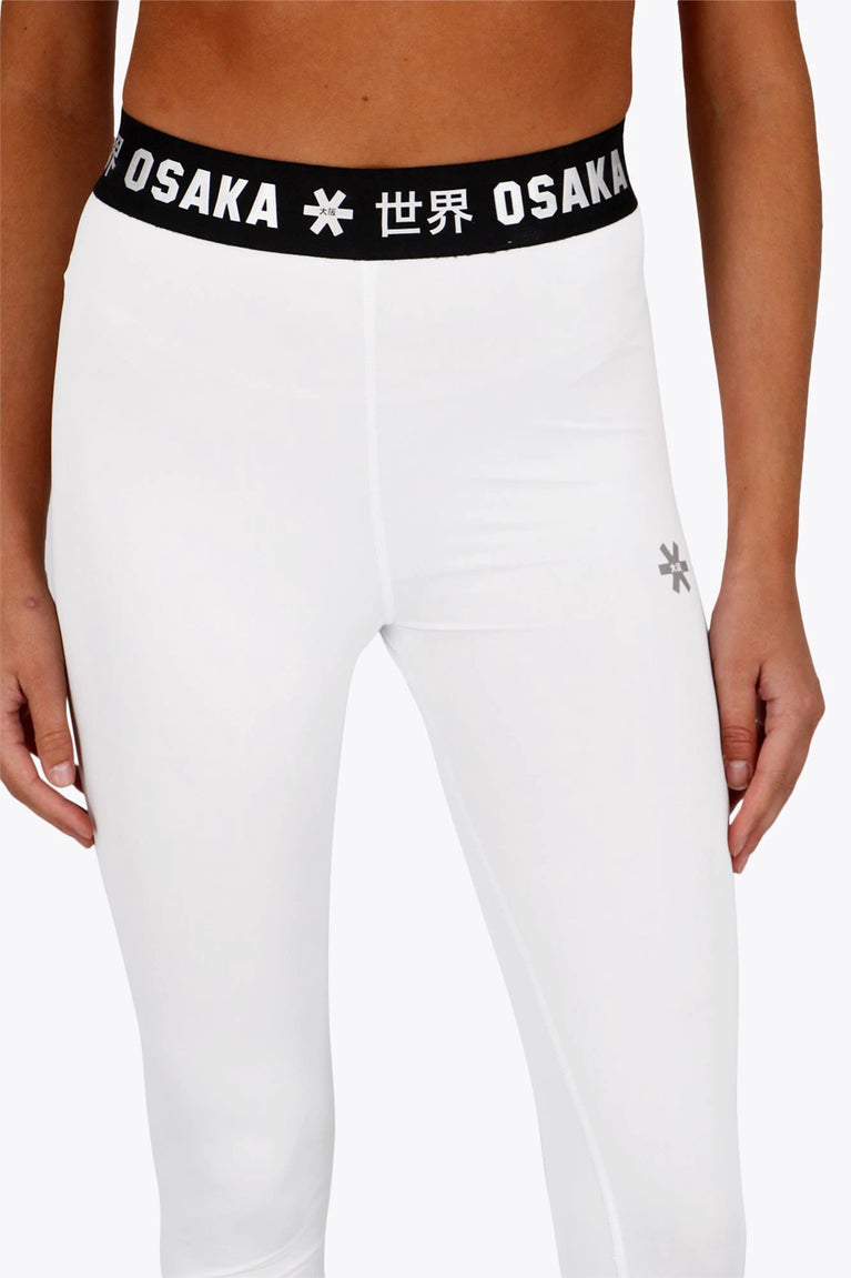 Osaka Osaka Women Baselayer Legging | White - Activewear Training
