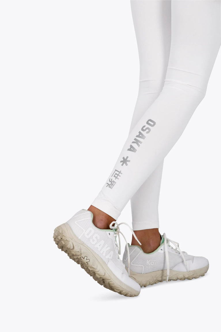 Osaka Osaka Women Baselayer Legging | White - Activewear Training
