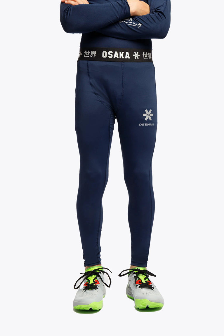 Osaka Osaka Kids Baselayer Tights | Navy - Activewear Training