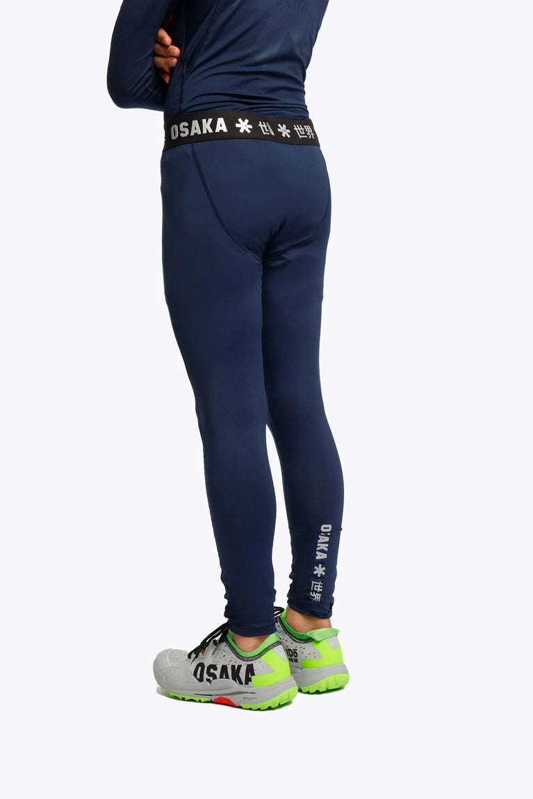 Osaka Osaka Kids Baselayer Tights | Navy - Activewear Training