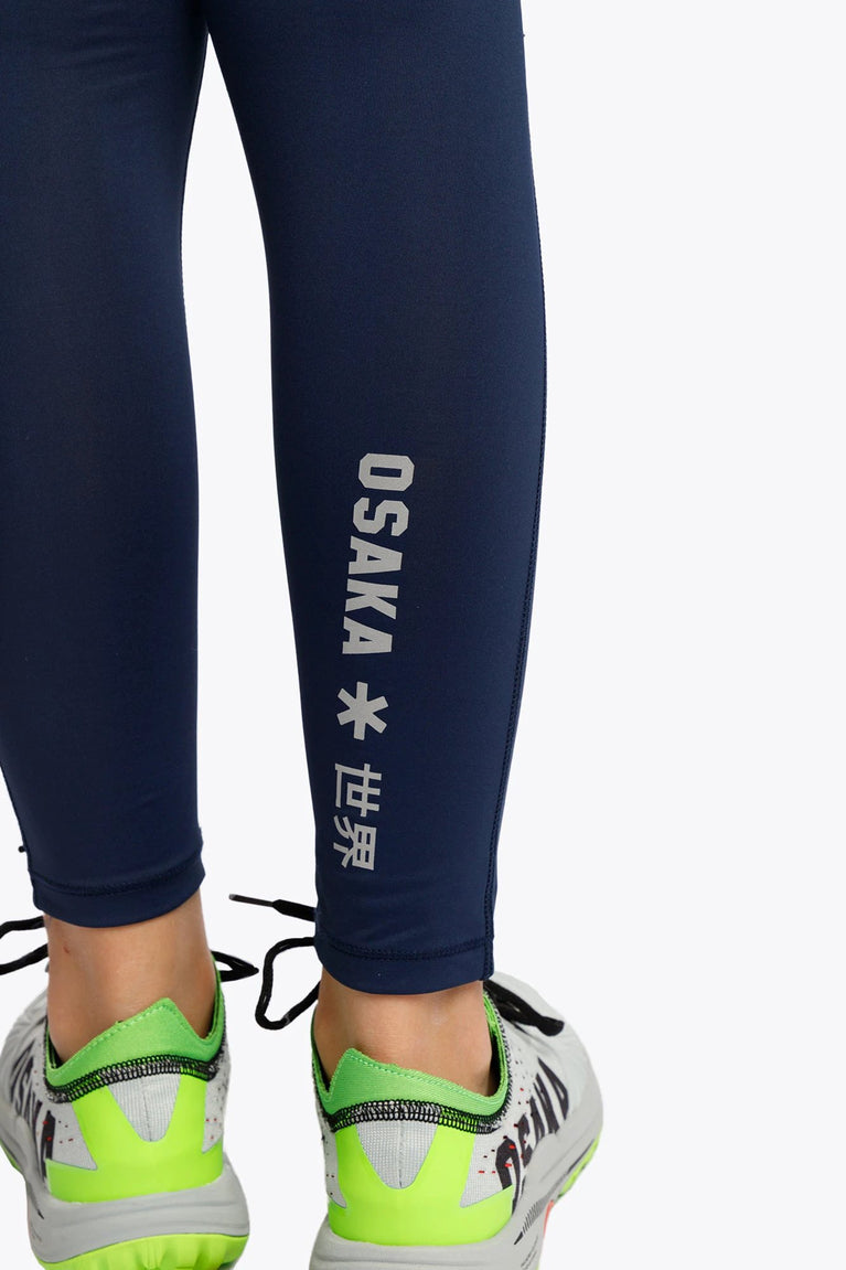 Osaka Osaka Kids Baselayer Tights | Navy - Activewear Training