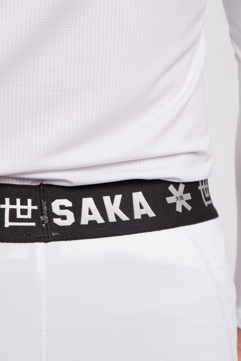 Osaka Osaka Men Baselayer Tights | White - Activewear Training