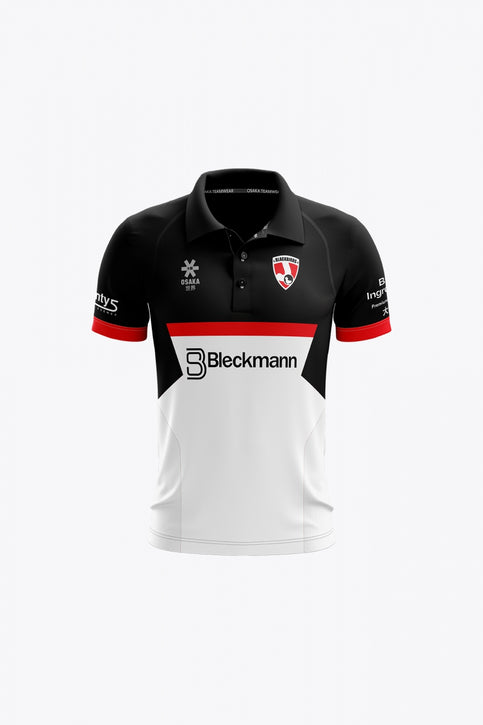 Blackbirds Kids Polo Jersey - Retro Jersey | Black-Red-White Blackbirds Kids Polo Jersey - Retro Jersey | Black-Red-White