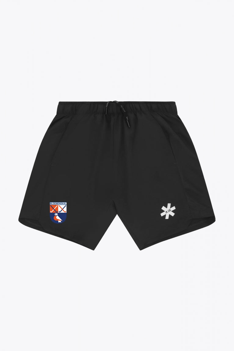HC Bloemendaal Kids Keeper Short in Black. Front view