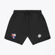 HC Bloemendaal Kids Keeper Short in Black. Front view