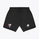 HC Bloemendaal Kids Keeper Short in Black. Front view