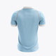 Bloemendaal Kids Polo Jersey in Sky Blue. Back view