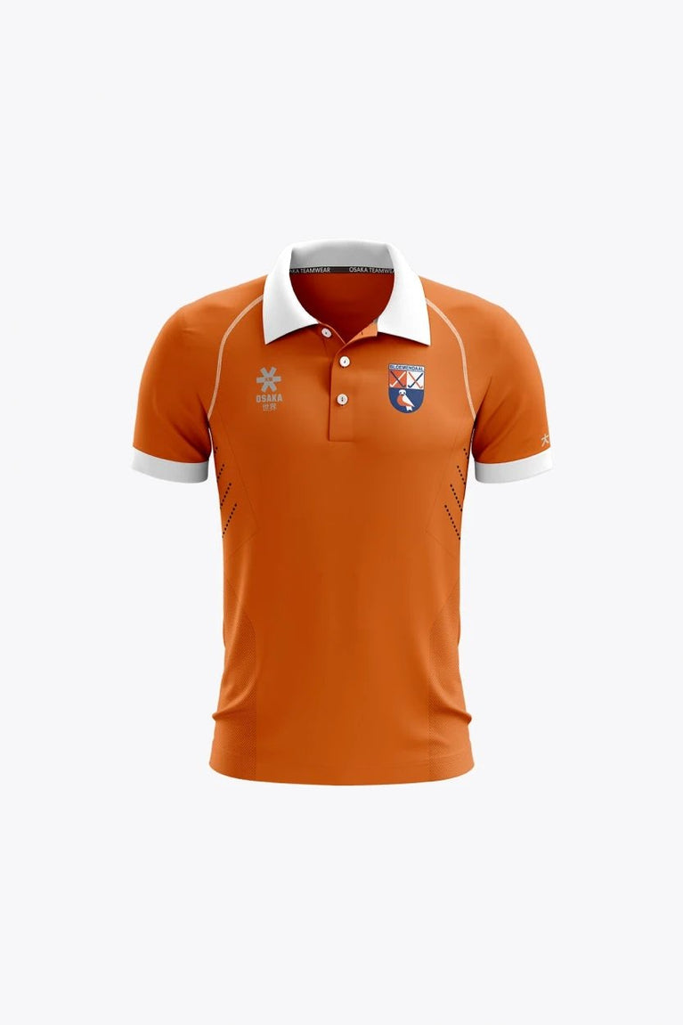Osaka HC Bloemendaal Kids Polo Jersey - Retro Edition | Orange - Uncategorized Training