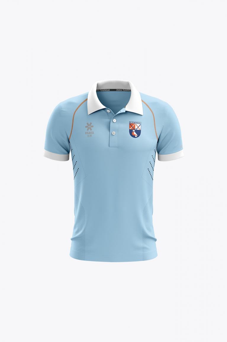 HC Bloemendaal Kids Polo Jersey - Retro Edition | Sky Blue