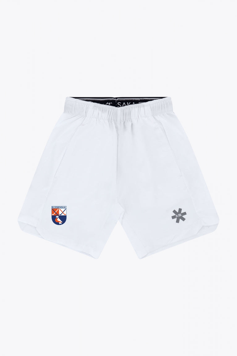 HC Bloemendaal Kids Short in White. Front view