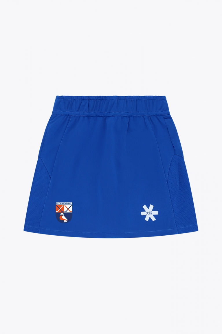 HC Bloemendaal Kids Skort in Royal Blue. Front view