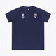 HC Bloemendaal Kids Training Tee in Navy. Front view
