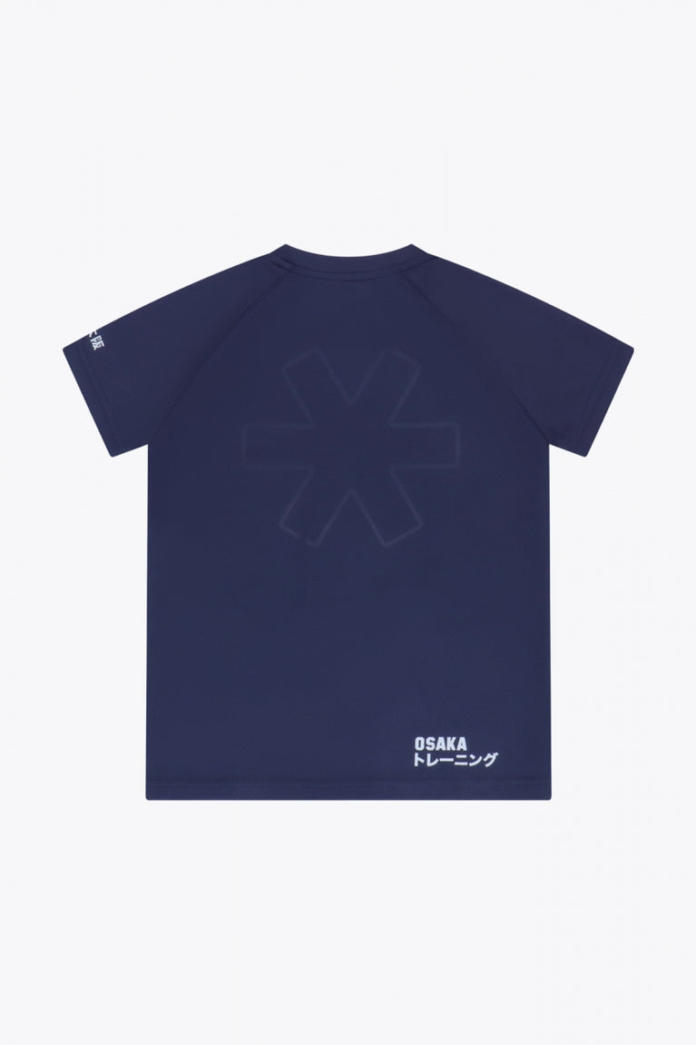 HC Bloemendaal Kids Training Tee in Navy. Back view
