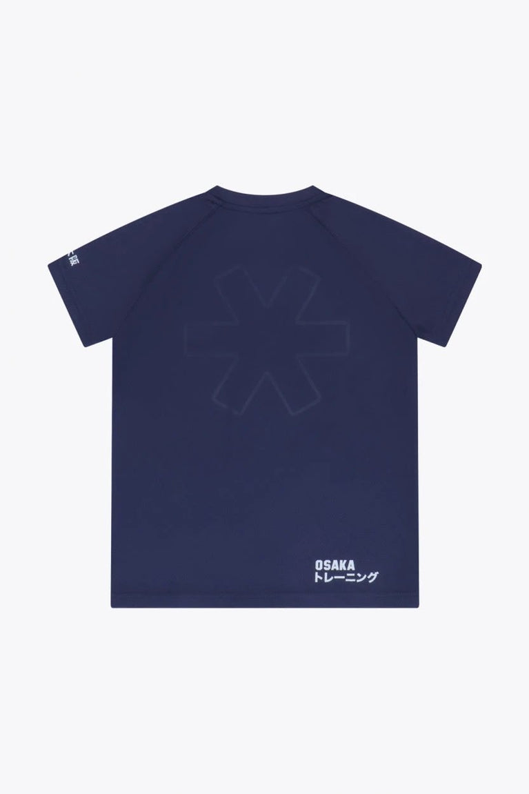HC Bloemendaal Kids Training Tee in Navy. Back view