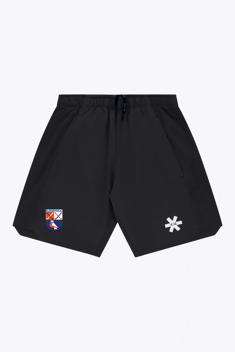 HC Bloemendaal Keeper Short in Black. Front view