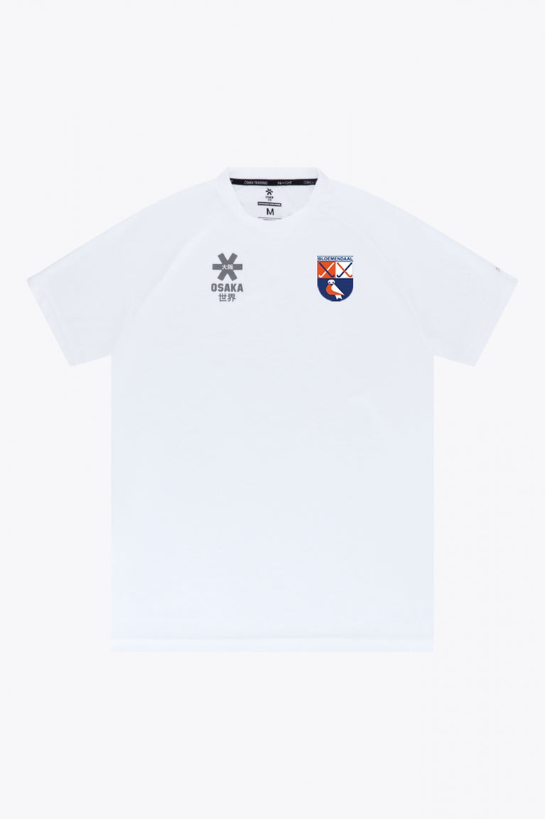 HC Bloemendaal Men Training Tee in White. Front view