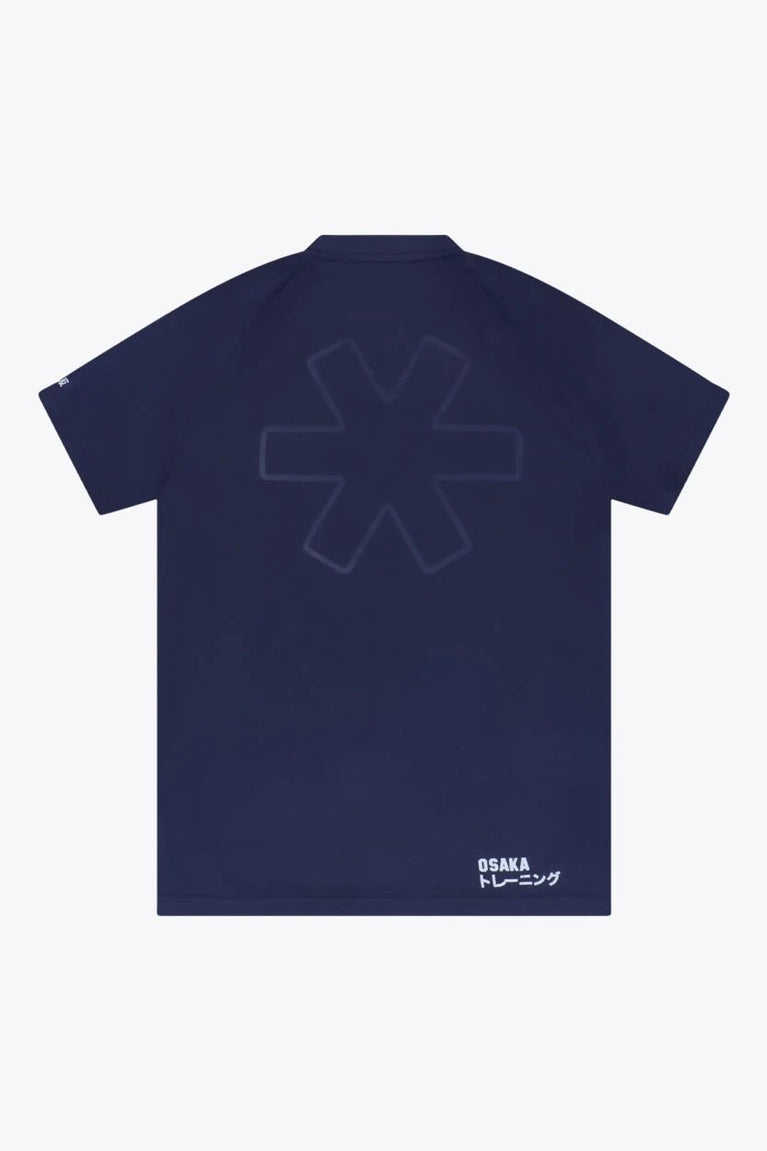 HC Bloemendaal Men Training Tee in Navy. Back view