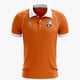 Bloemendaal Women Polo Jersey in Orange. Front view