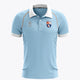 Bloemendaal Women Polo Jersey in Sky Blue. Front view
