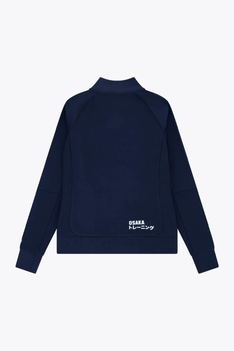 HC Bloemendaal Women Track Top in Navy. Back view