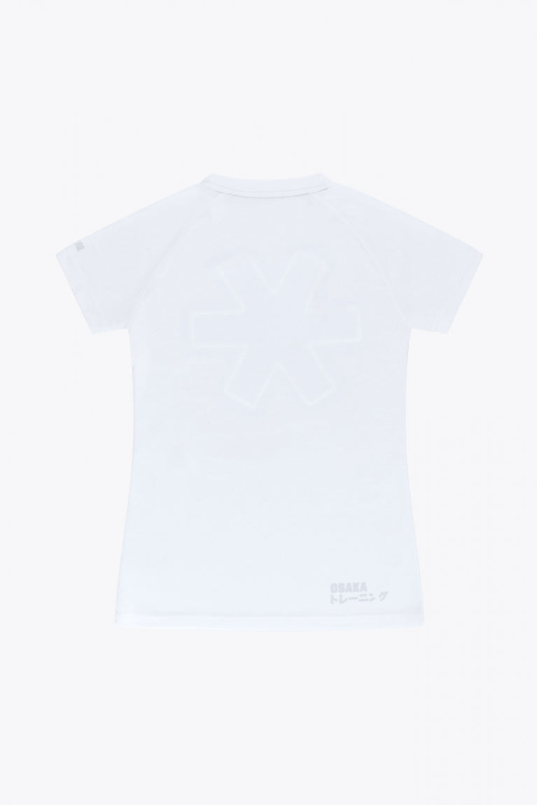 HC Bloemendaal Women Training Tee in White. Back view