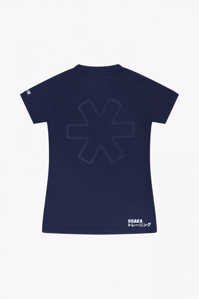 HC Bloemendaal Women Training Tee in Navy. Back view