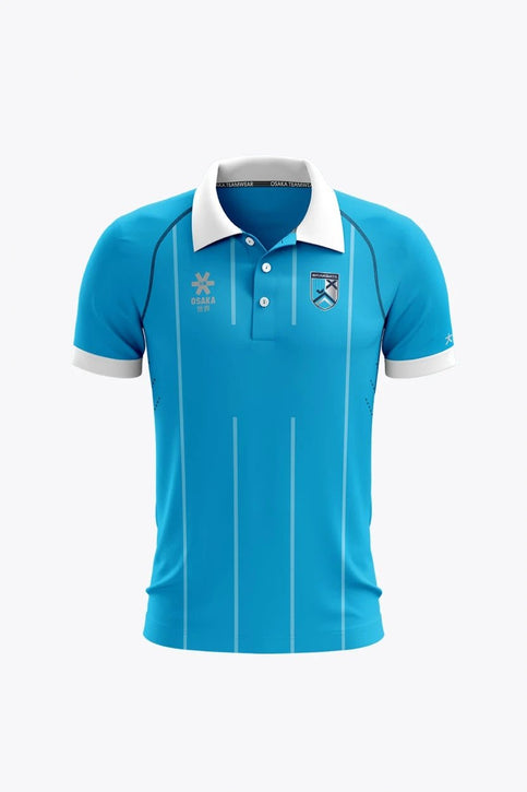 Braxgata Women Polo Jersey - Retro Edition | Blue-Light Blue Osaka Braxgata Women Polo Jersey - Retro Edition | Blue-Light Blue - Sports Uniforms Training