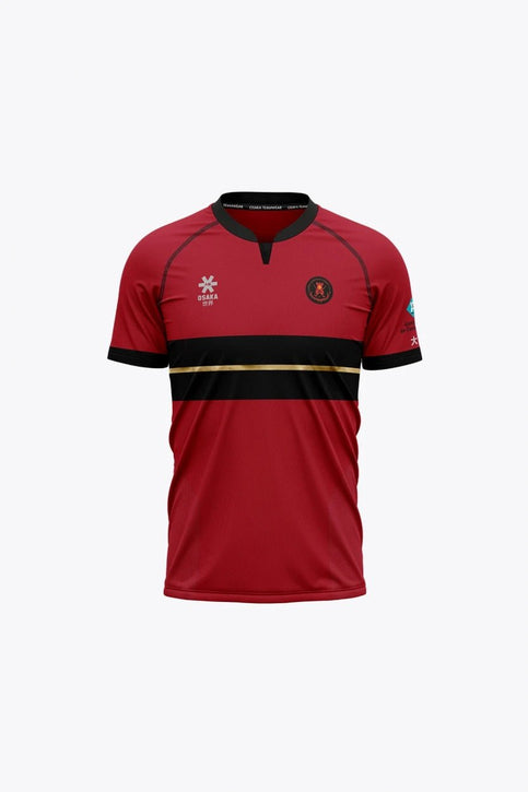 Castelldefels Kids Jersey - Retro Edition | Red Castelldefels Kids Jersey in Red. Front view