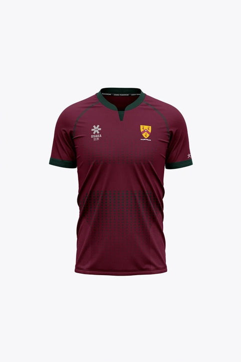 Cannock Kids Jersey | Bordeaux Cannock Kids Jersey in Bordeaux. Front view